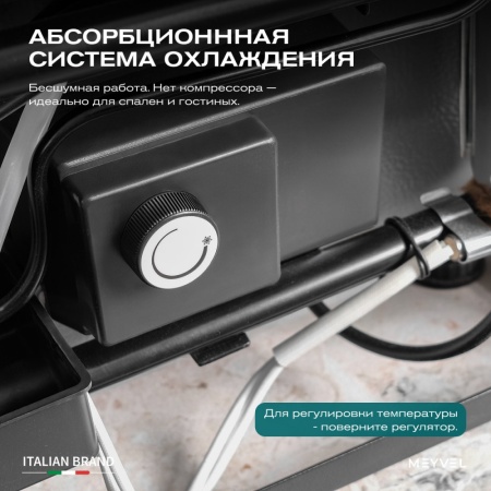 Минибар Meyvel MMA-30BG абсорбционный бесшумный